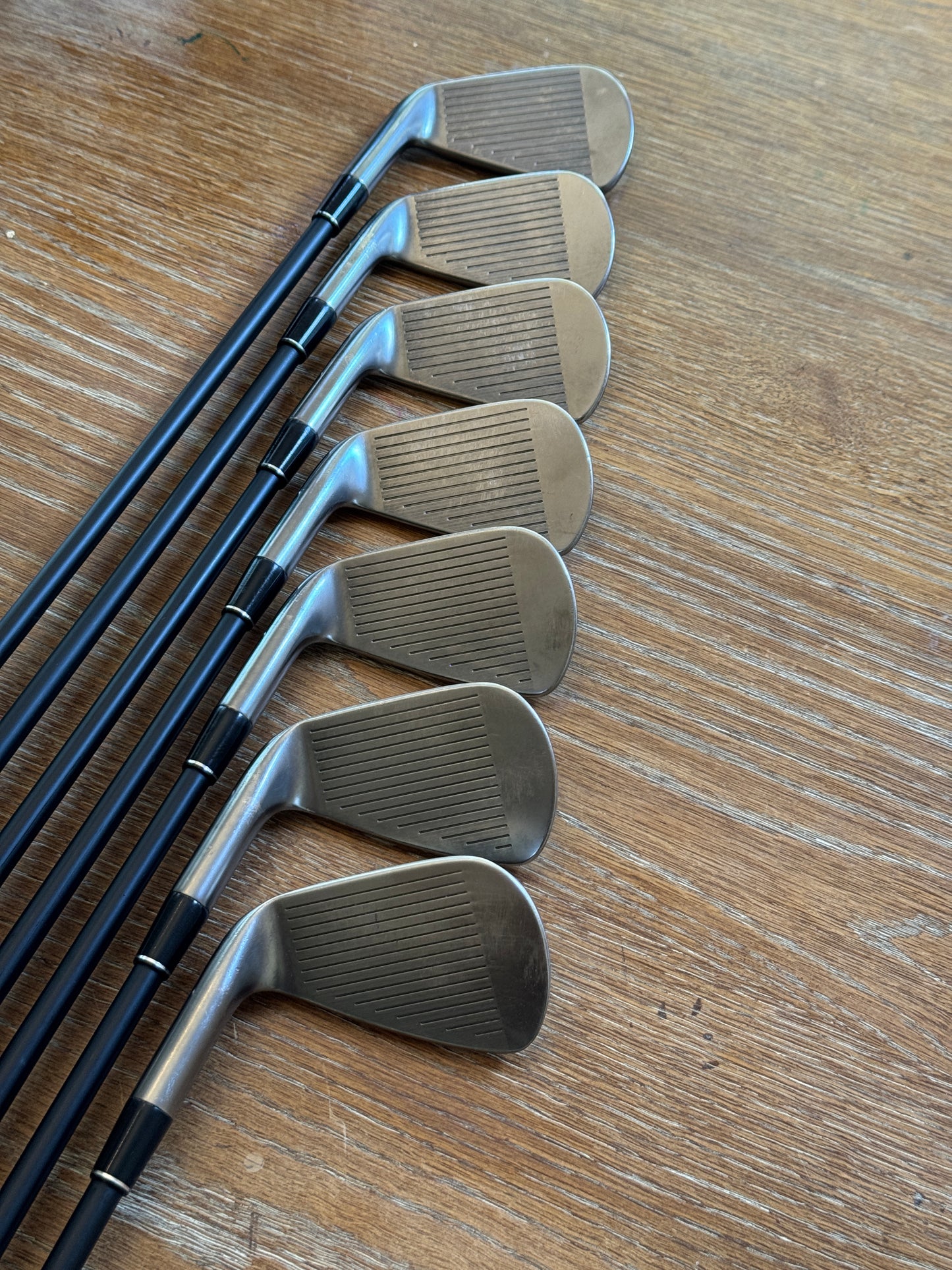 Srixon ZXi7 Black Chrome Forged '25 Iron Set (4-PW) / KBS TGI 90 S+ shafts (stiff)