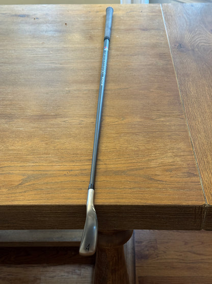 Titleist U510 4-iron (39”) / HZRDUS Smoke 6.0 80g HY shaft (stiff)