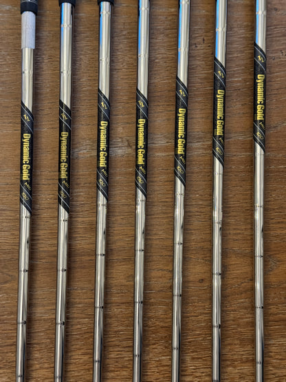 Mizuno Pro 245 Iron Set (5-GW) / Dynamic Gold MID R300 shafts (regular)