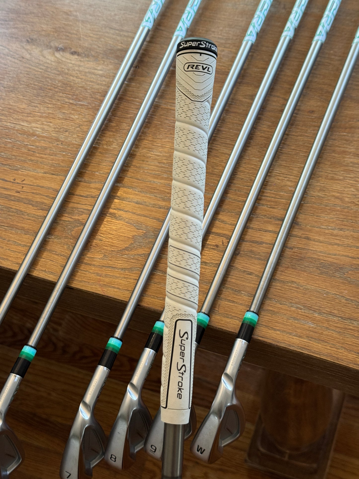 Ping Blueprint S Forged Iron Set +1.5” (4-PW) / Accra 125X Eco Satin shafts (xtra stiff)