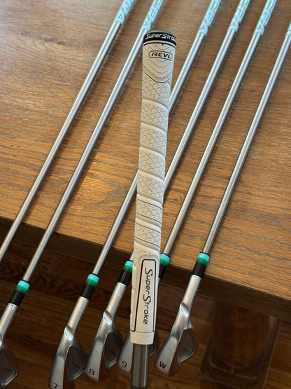 Ping Blueprint S Forged Iron Set +1.5” (4-PW) / Accra 125X Eco Satin shafts (xtra stiff)
