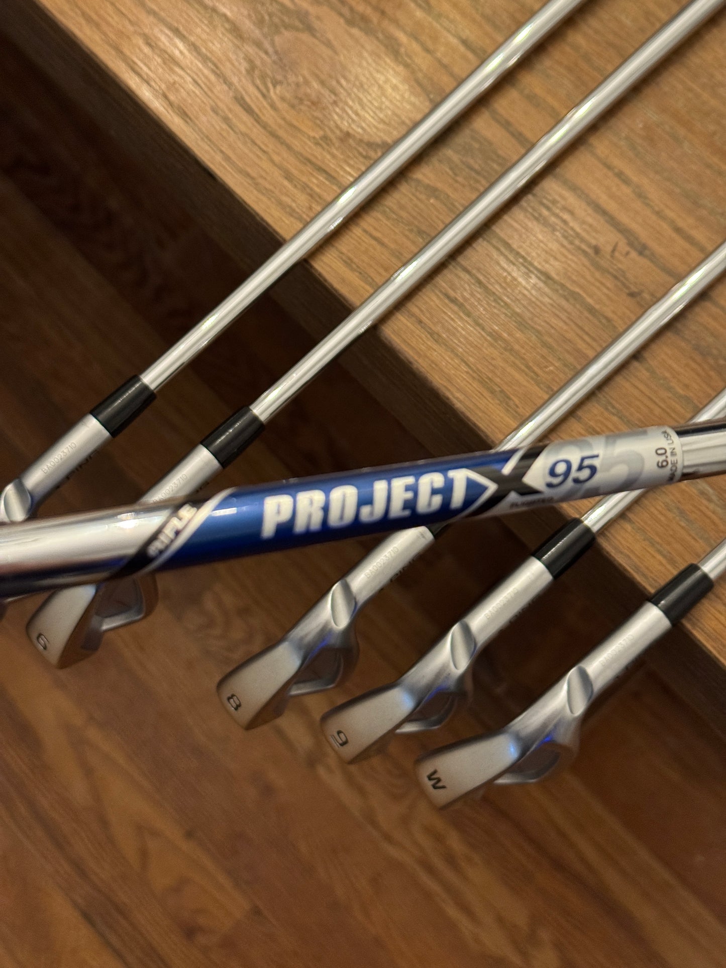 Ping Blueprint S Iron Set (5-PW) / Project X 95 6.0 shafts (stiff)