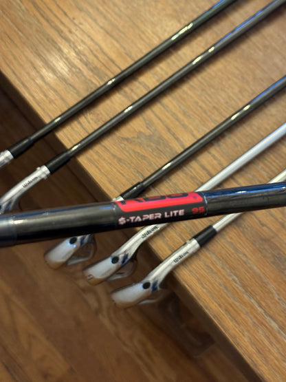 Wilson Staff CB Forged Iron Set (5-PW) / KBS $-Taper Lite 95 shafts (regular)