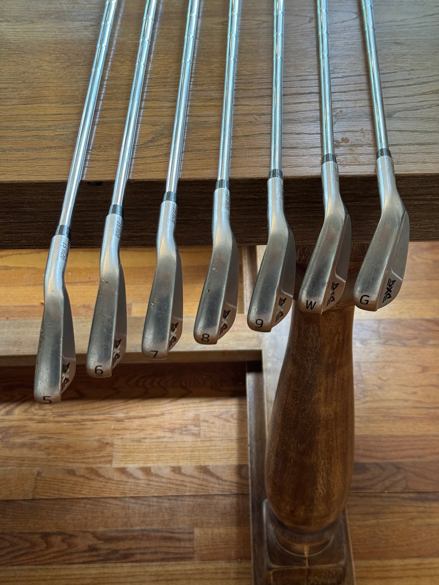 PXG 0211 ST Forged Iron Set (5-GW) / Elevate Tour Pro S shafts (stiff)