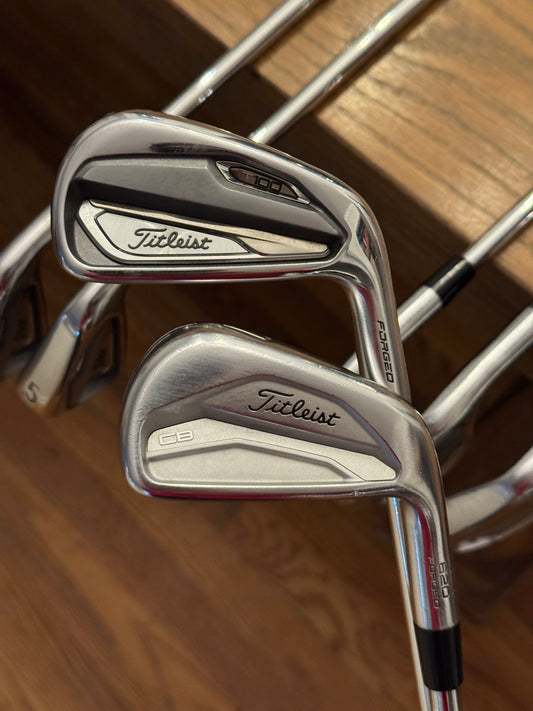 Titleist T100 '19 / 620 CB Combo Iron Set (4-PW) / N.S. Pro 950 GH S shafts (stiff)
