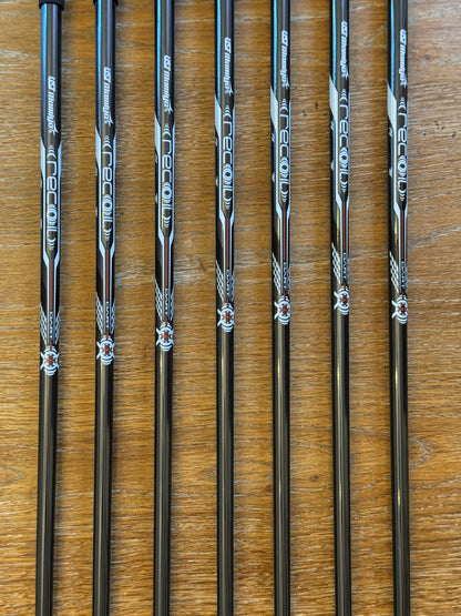 PXG 0311 P Gen6 Black Iron Set (4-PW) / UST Mamiya Recoil f4 75 shafts (stiff)