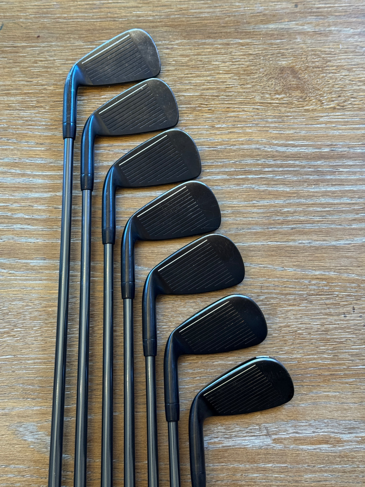 PXG 0311 P Gen6 Black Iron Set (4-PW) / UST Mamiya Recoil f4 75 shafts (stiff)