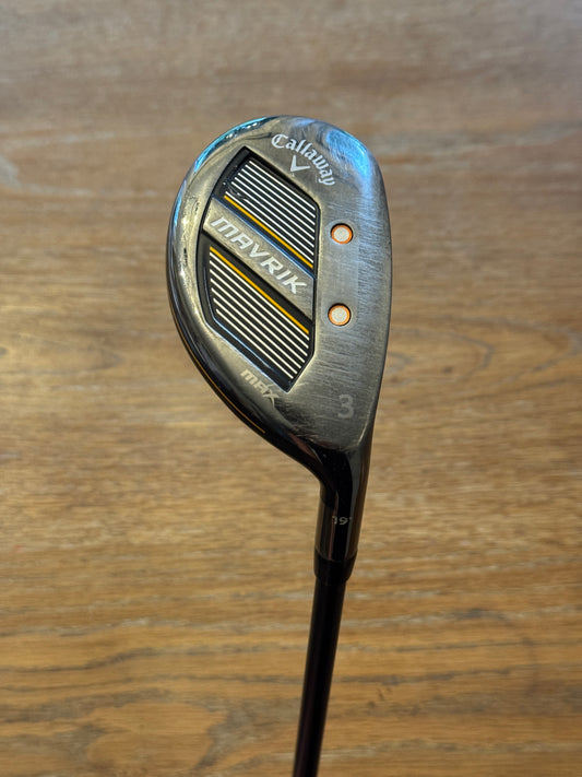 Callaway Mavrik 3-Hybrid (19°) / UST Mamiya Helium 40 LLI shaft (Ladies)