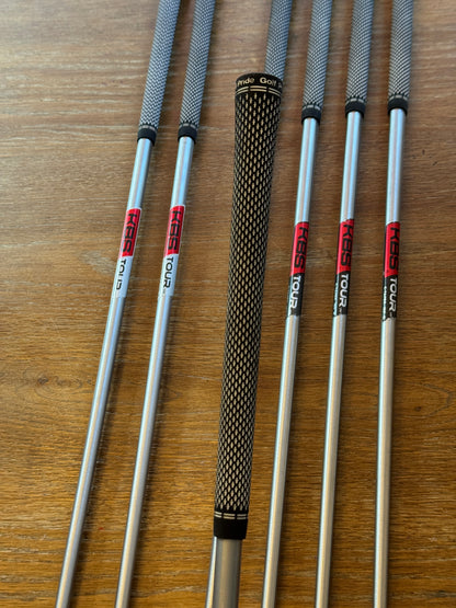 Mizuno MP-15 / MP-18 Forged Iron Set (4-PW) / KBS C-Taper 120 S shafts (stiff)