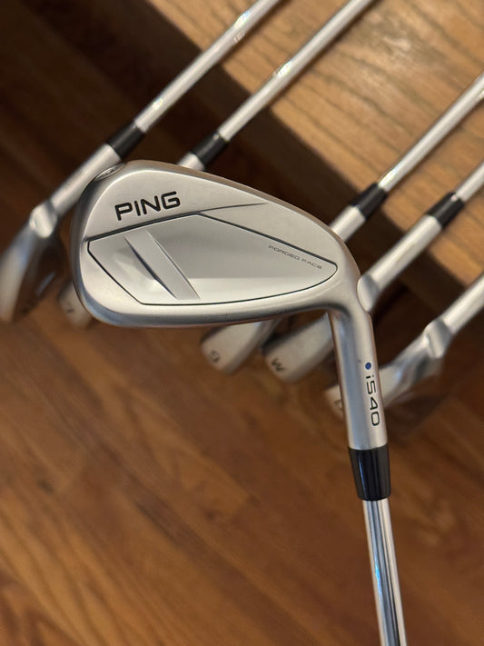 Ping i540 Iron Set +1/2” (6-UW) / AWT 3.0 R shafts (regular)