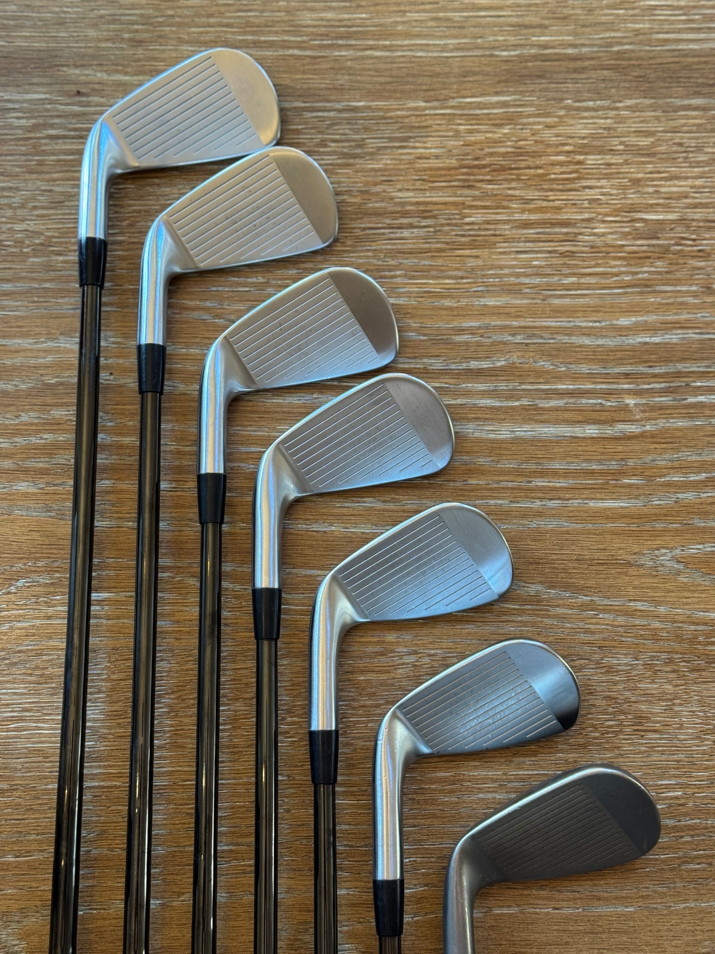 Titleist T100 ‘23 Iron Set (4-PW) / KBS $ Taper 130 shafts Xtra stiff