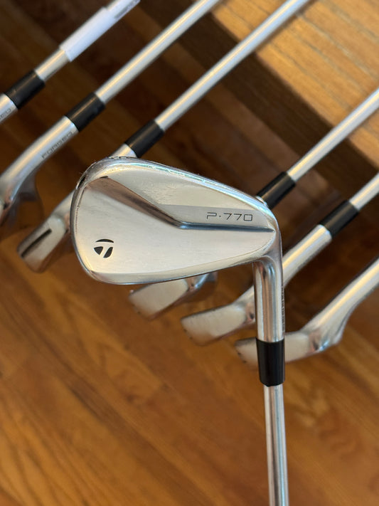 Taylormade P770 Iron Set +1/2” (5-AW) / Project X LS 6.0 120g shafts (stiff)