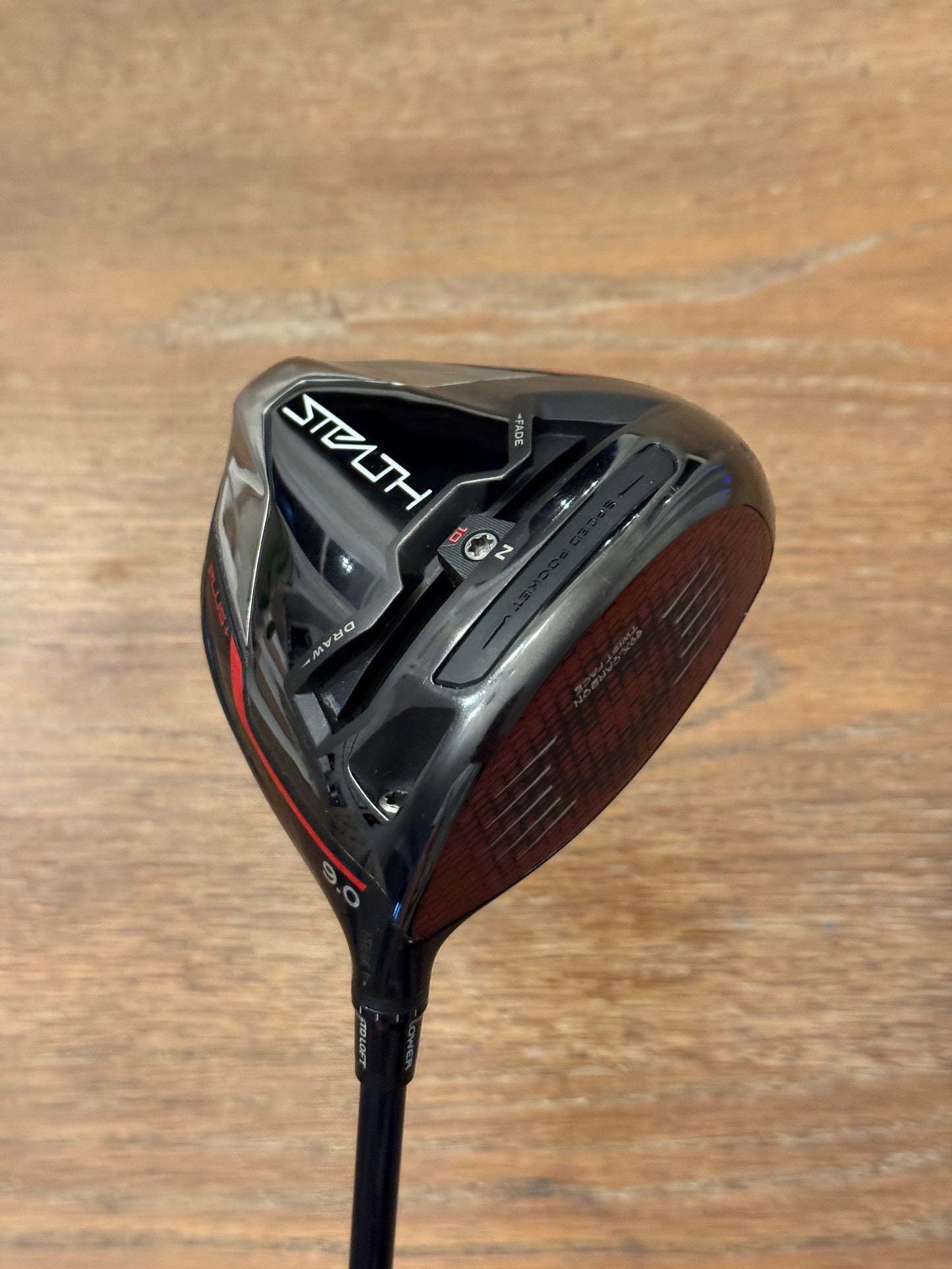 Taylormade Stealth Driver (9°) / Ventus Blue 6-X shaft (xtra stiff)