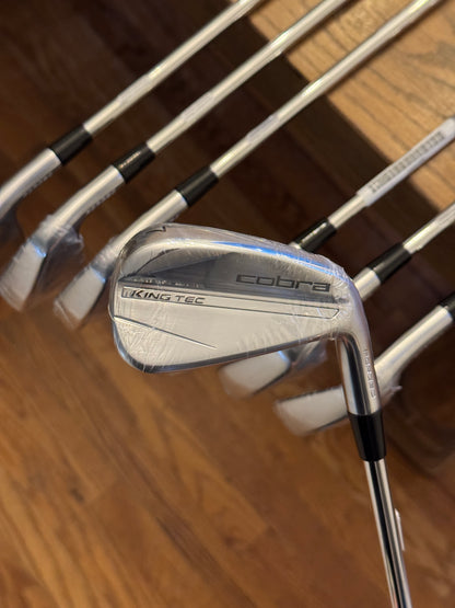Cobra King Tec X ‘25 Iron Set (4-PW) / KBS $-Taper Lite S shafts (stiff)