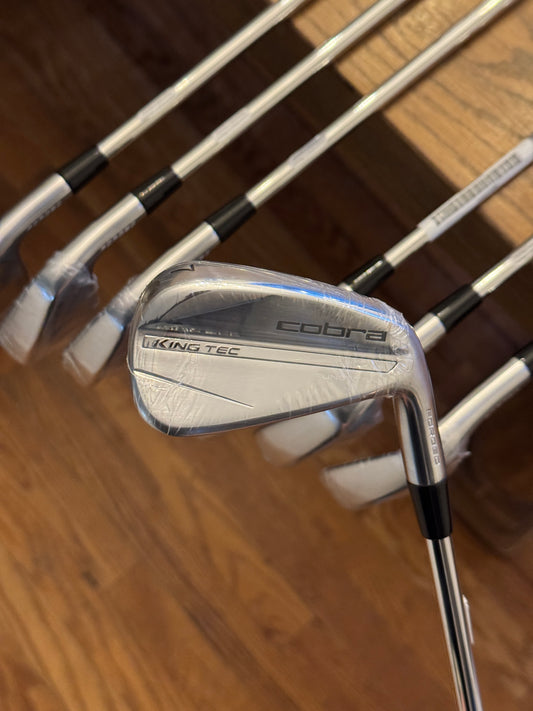 Cobra King Tec X ‘25 Iron Set (4-PW) / KBS $-Taper Lite S shafts (stiff)