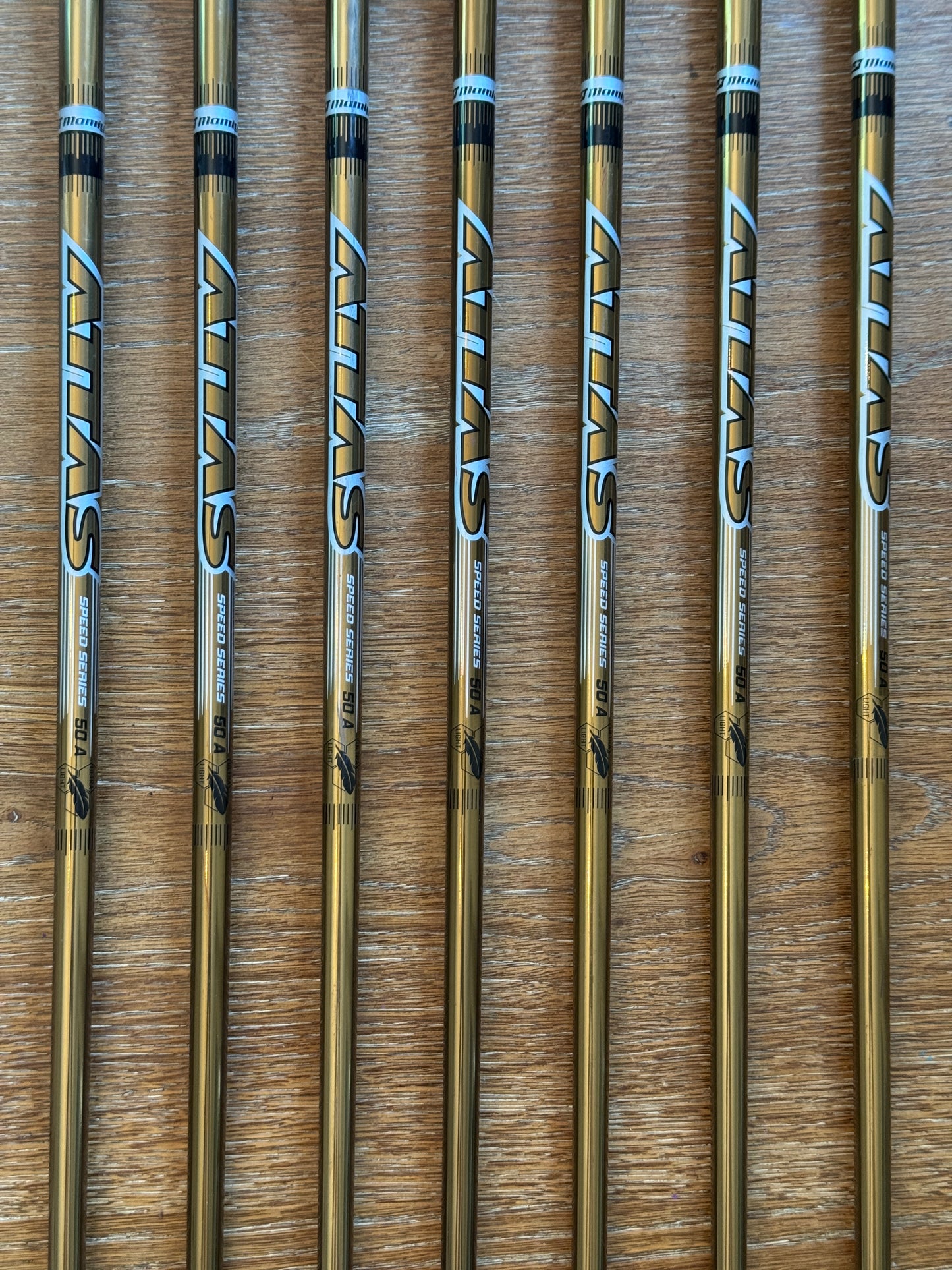 Callaway Epic Forged Star E19* Iron Set (5-AW) / ATTAS Speed 50 A shafts (senior)