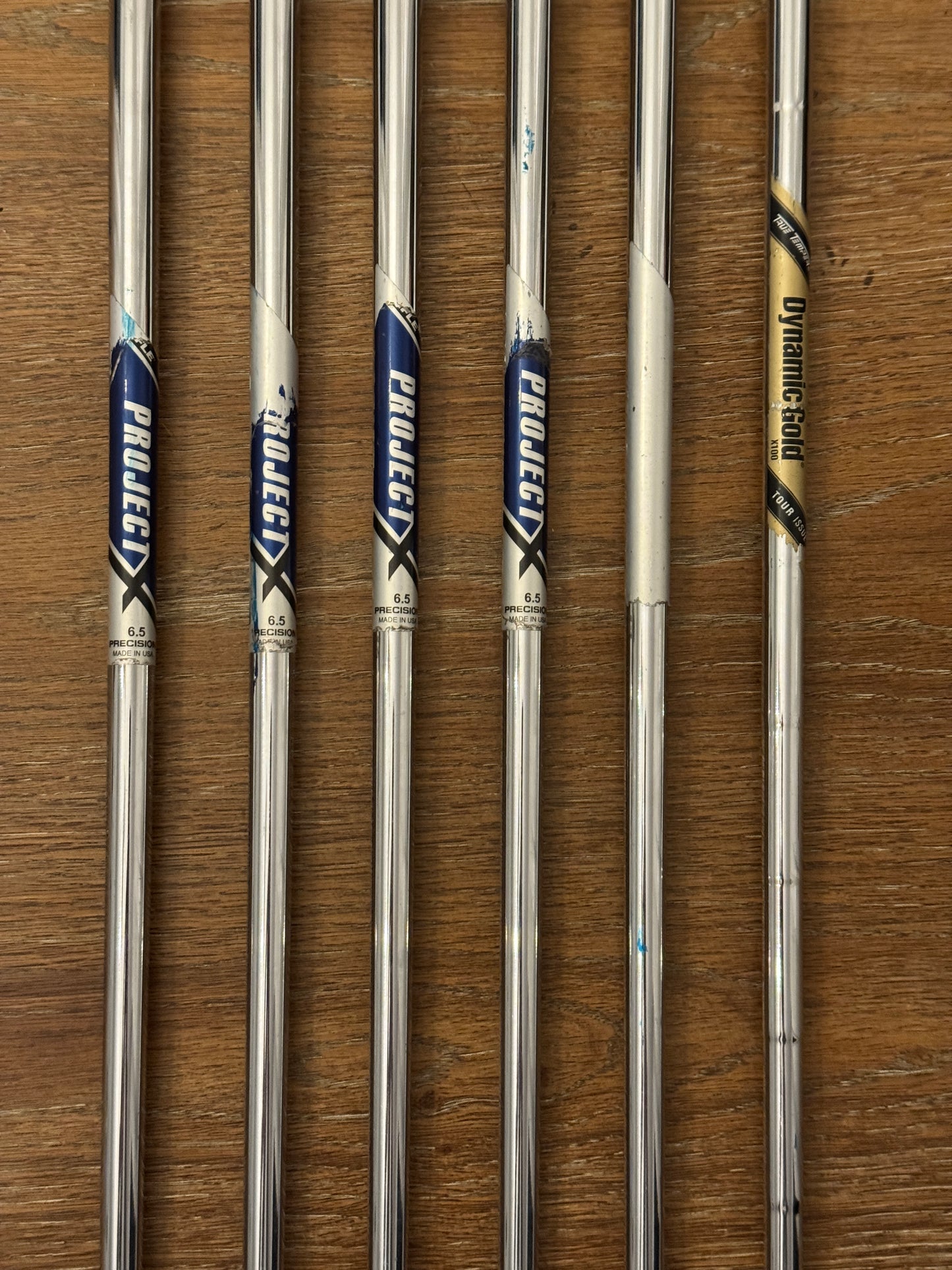 Srixon ZX7 Mkii Iron Set +1” (5-PW) / Project X 6.5 shafts (xtra stiff)