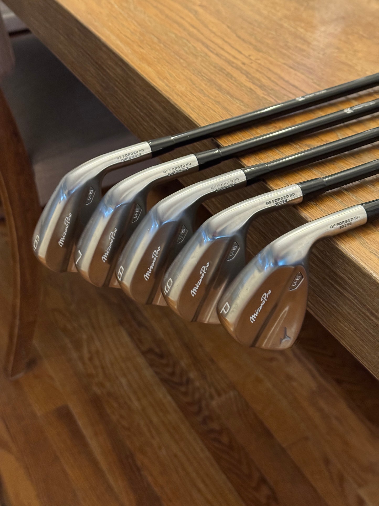 *MINT* Mizuno Pro M-15 Forged Iron Set (6-PW) / MMT 65 R shafts (regular)
