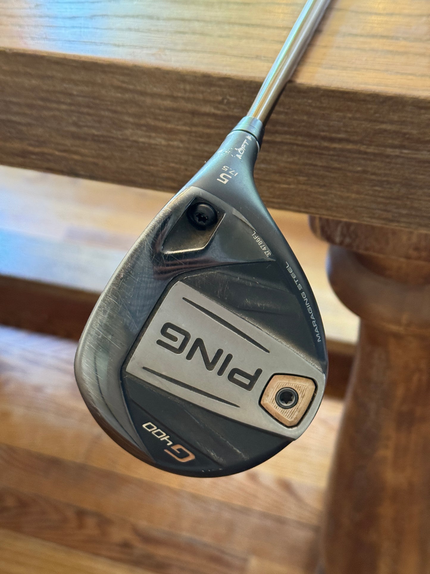 Ping G400 5-wood (17.5°) / ALTA CB 65 S shaft (stiff)