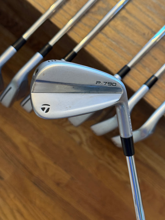 Taylormade P790 ‘23 Iron Set +1/2” (4-PW) / Dynamic Gold 120 X100 shafts (xtra stiff)