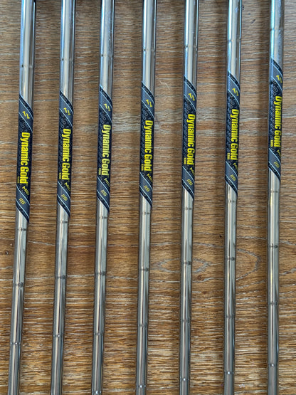 Callaway Apex AI300 Iron Set (4-PW) / Dynamic Gold MID 115 shafts (stiff)