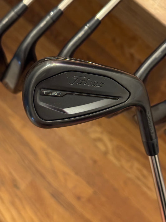 Titleist T350 ‘23 Iron Set (5-AW) / Recoil 65 F2 shafts Senior
