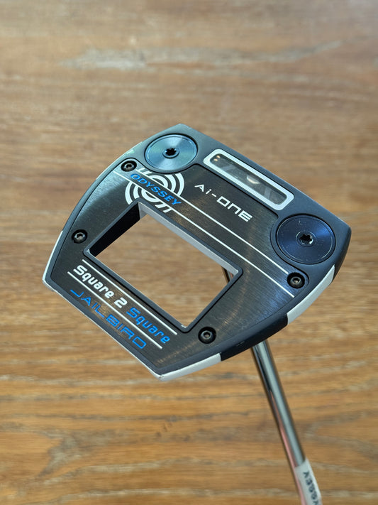 Odyssey Ai-ONE Square 2 Square Jailbird Putter (34”)