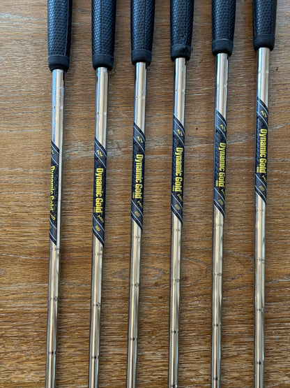 Mizuno Pro 225 Iron Set (5-PW) / Dynamic Gold MID S300 shafts (stiff)