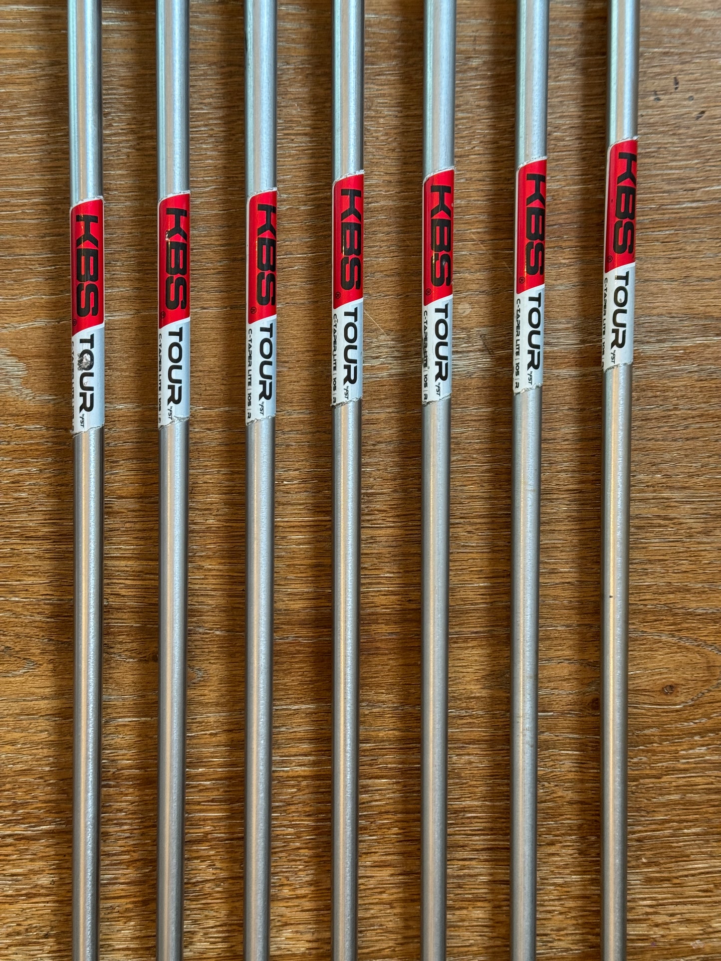 Titleist 714 MB Iron Set (4-PW) / KBS Tour C-Taper Lite 105 R shafts (regular)