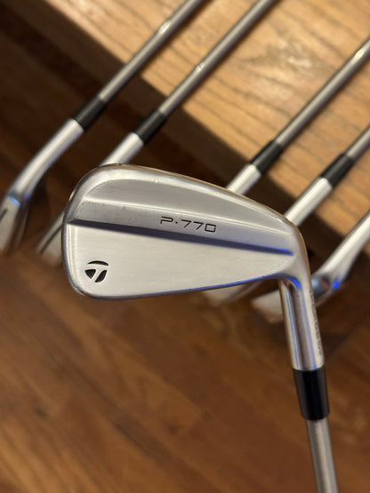 Taylormade P770 ‘25 Forged Iron Set -1” (5-PW) / Steelfiber i70 A shafts (senior)