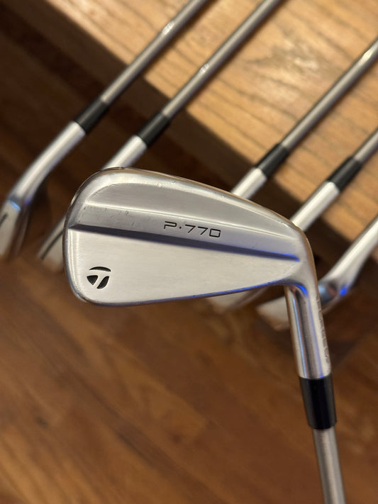 Taylormade P770 ‘25 Forged Iron Set -1” (5-PW) / Steelfiber i70 A shafts (senior)