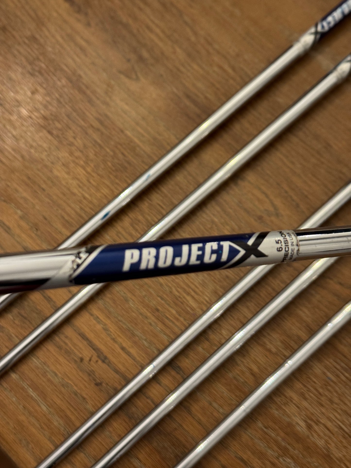 Srixon ZX7 Mkii Iron Set +1” (5-PW) / Project X 6.5 shafts (xtra stiff)
