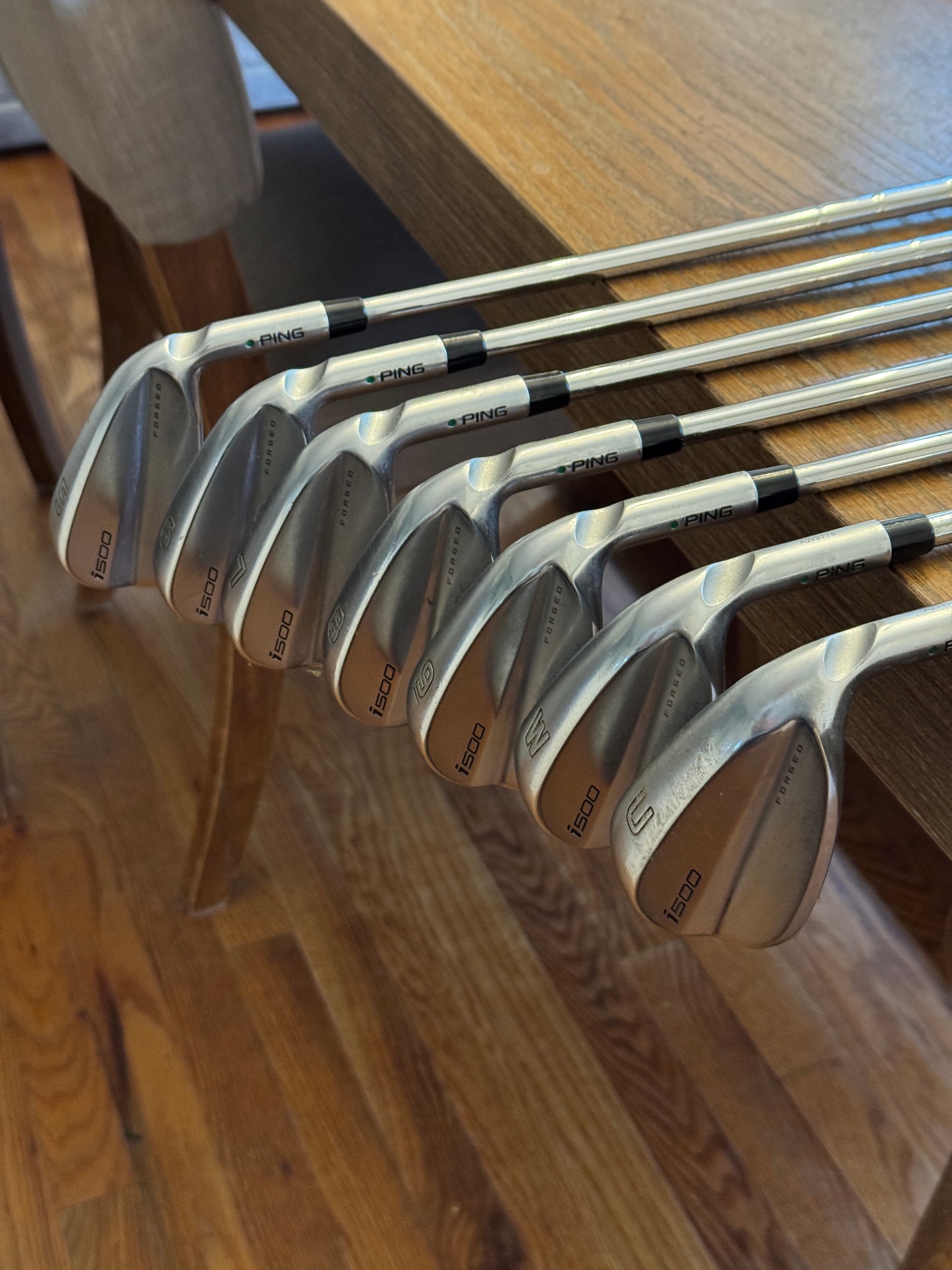 Ping i500 Iron Set +3/4” (5-GW) / KBS Tour Lite S shafts (stiff)