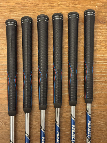 Ping Blueprint S Iron Set (5-PW) / Project X 95 6.0 shafts (stiff)