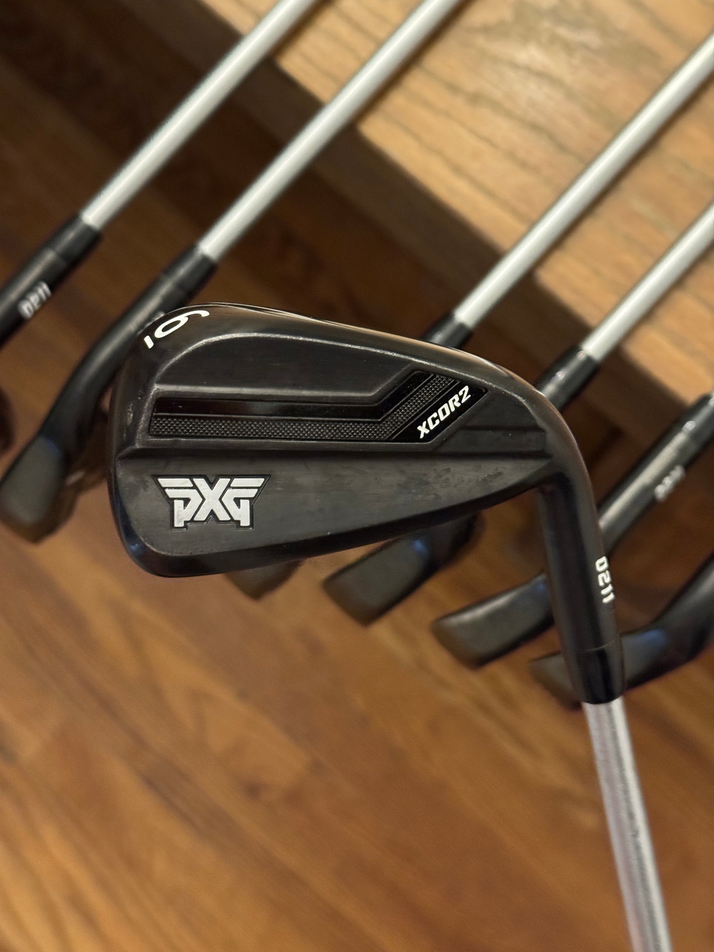 PXG 0211 XCor2 Black Iron Set (4-PW) / KBS Tour C-Taper 130X shafts Xtra Stiff