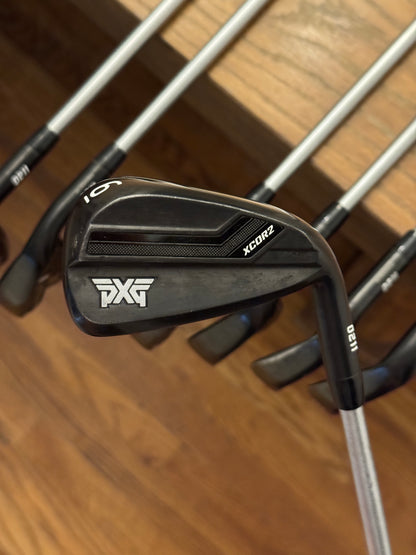 PXG 0211 XCor2 Black Iron Set (4-PW) / KBS Tour C-Taper 130X shafts Xtra Stiff