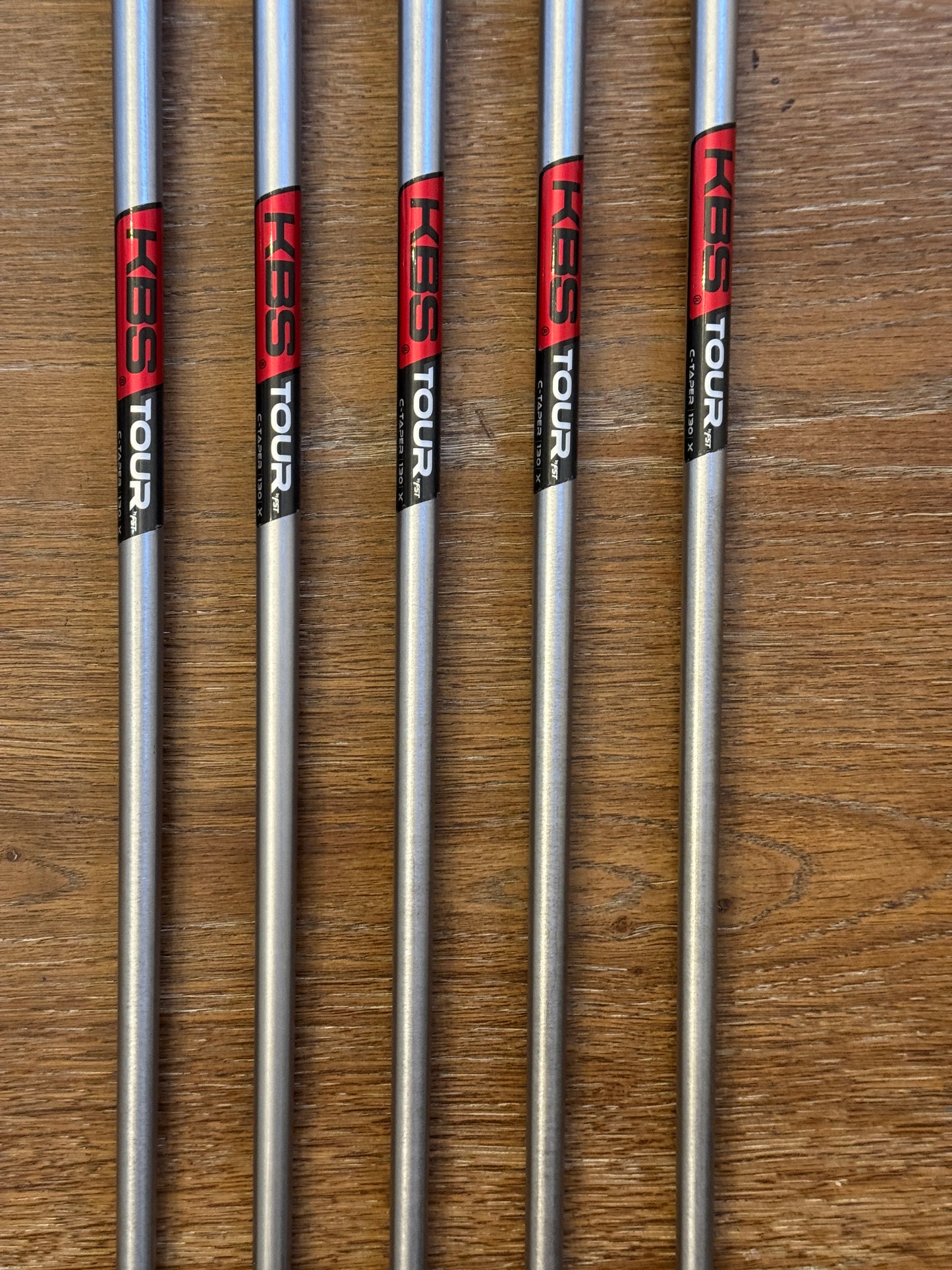 PXG 0211 XCor2 Black Iron Set (6-PW) / KBS TOUR C-Taper 130X shafts (xtra stiff)