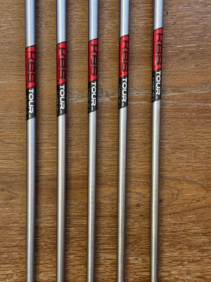 PXG 0211 XCor2 Black Iron Set (6-PW) / KBS TOUR C-Taper 130X shafts (xtra stiff)