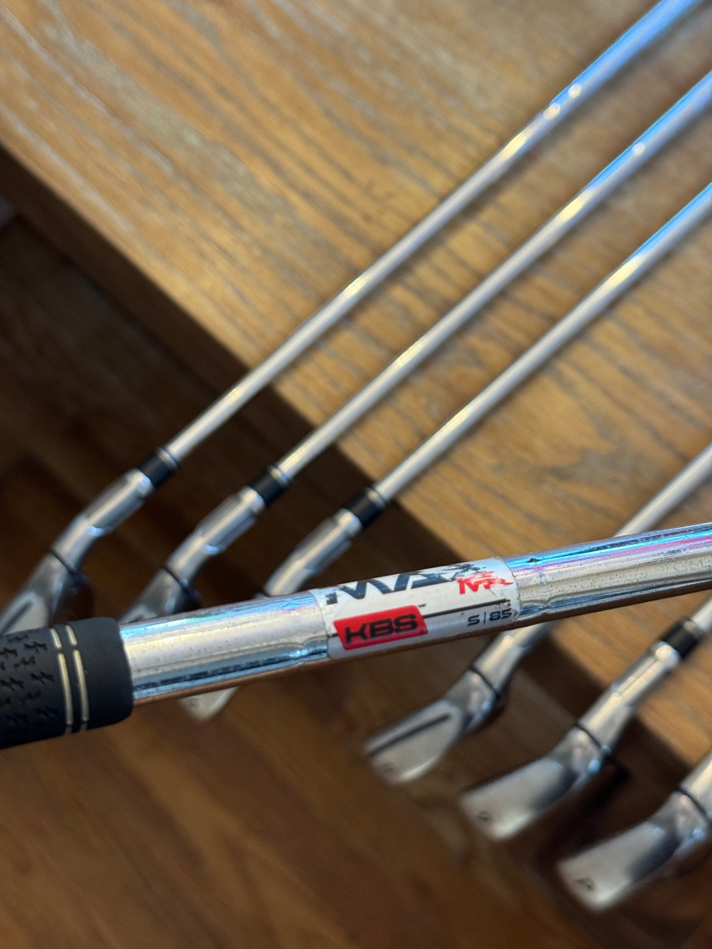 Taylormade Stealth Iron Set (4-PW) / KBS Max MT S 85 shafts (stiff)