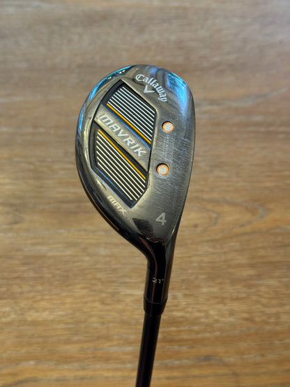 Callaway Mavrik 4-Hybrid (21°) / UST Mamiya Helium 40 LLI shaft (Ladies)