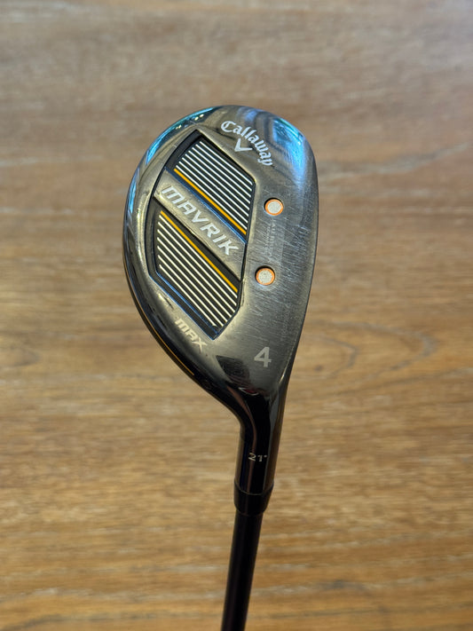 Callaway Mavrik 4-Hybrid (21°) / UST Mamiya Helium 40 LLI shaft (Ladies)
