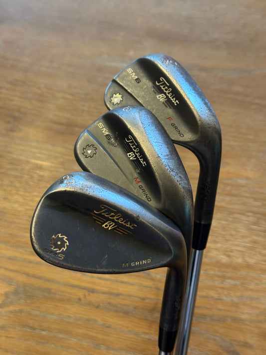 Titleist SM6 Wedge Set (52°, 56°, 60°)