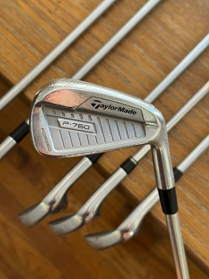 Taylormade P760 Iron Set (5-PW) / KBS Tour C-Taper Lite 115X shafts (xtra stiff)