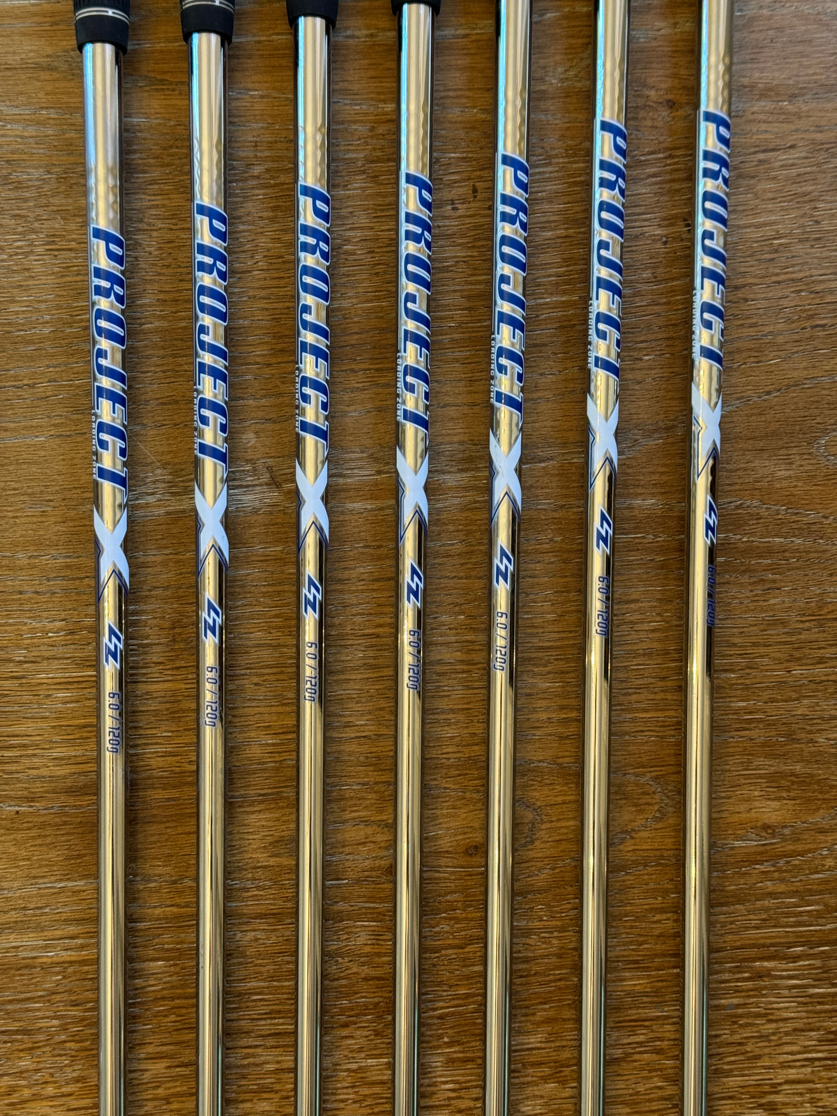Srixon ZXi5/ZXi7 '25 Forged Iron Set (4-PW) / Project X LZ 120g shafts (stiff)