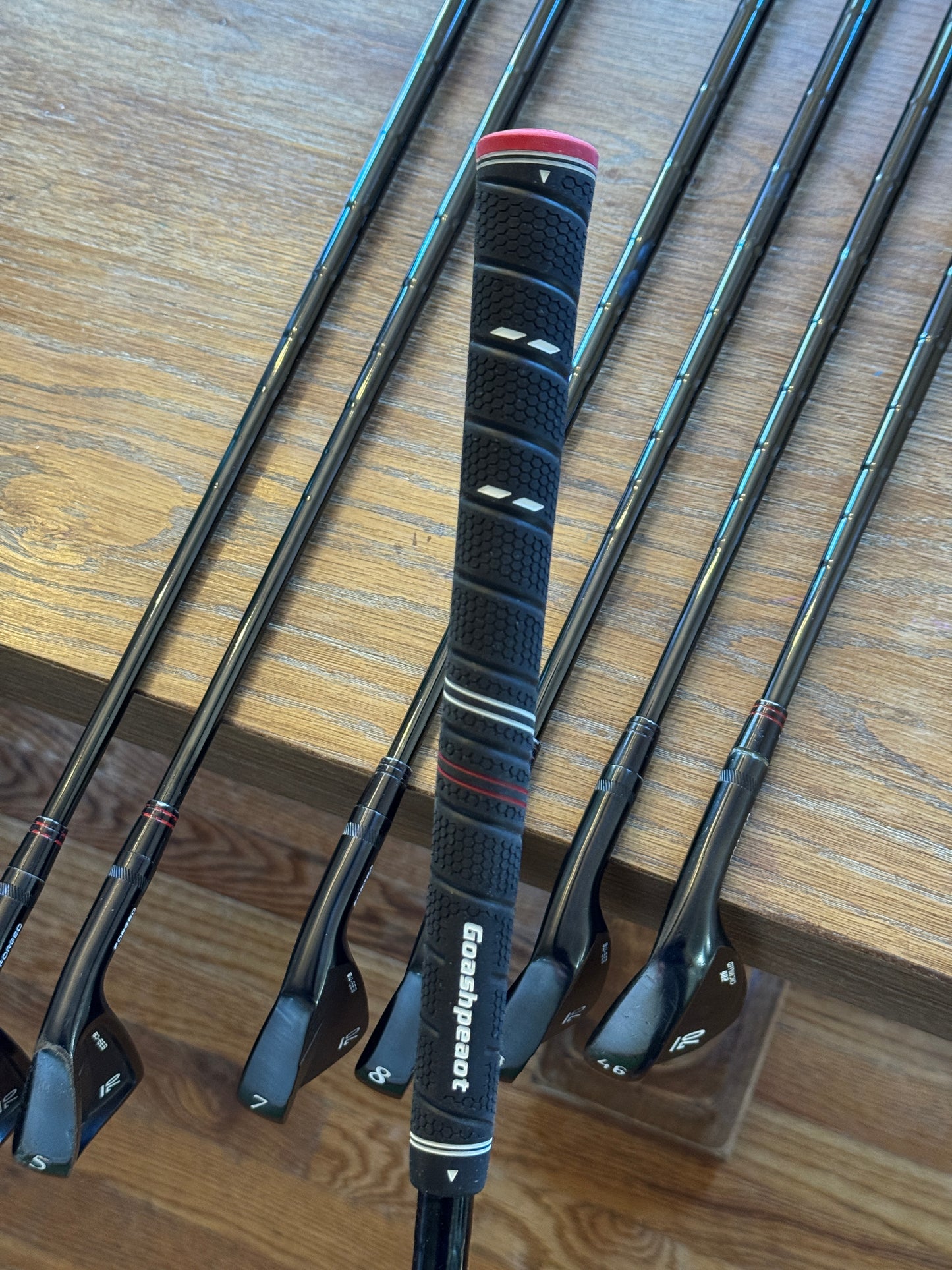 Sub 70 CB/MB Black Combo Iron Set +1/2” (4-PW) / KBS TOUR-V 90 S shafts (stiff)