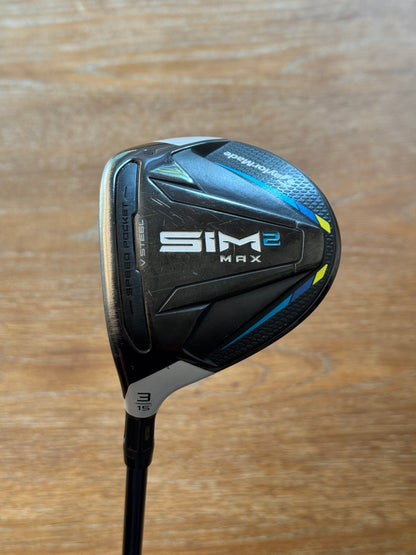Taylormade Sim2 Max 3-wood LH (15°) / Fujikura Ventus FW 5-R shaft (regular)
