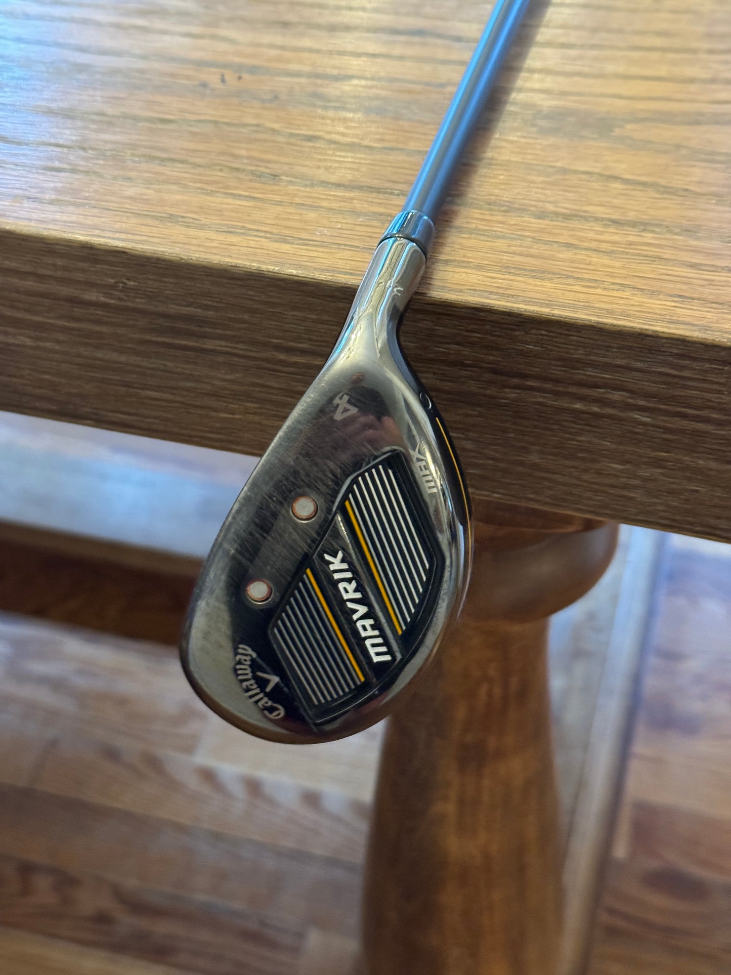 Callaway Mavrik 4-Hybrid (21°) / UST Mamiya Helium 40 LLI shaft (Ladies)