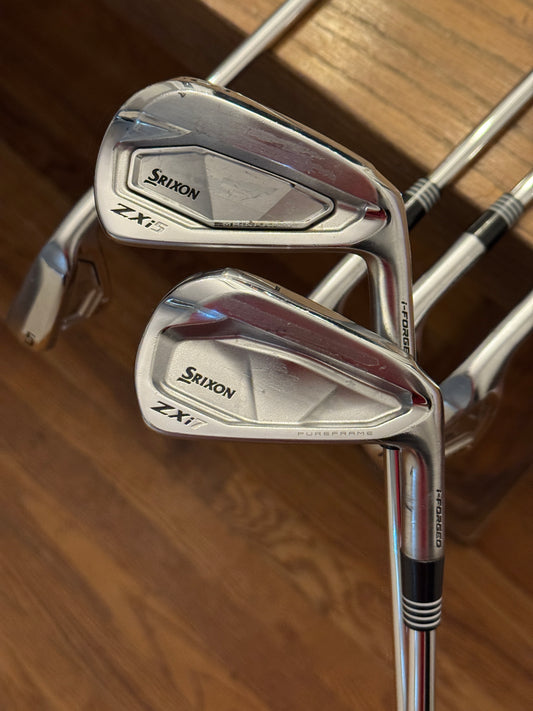 Srixon ZXi5/ZXi7 '25 Forged Combo Iron Set (5-PW) / Dynamic Gold X100 shafts (xtra stiff)