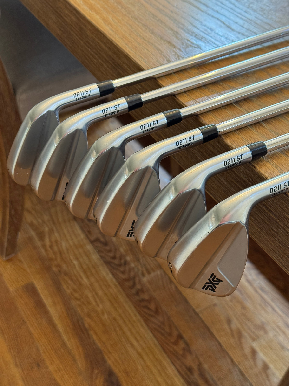 PXG 0211 ST Forged Iron Set (6-GW) / Dynamic Gold S400 shafts (stiff)