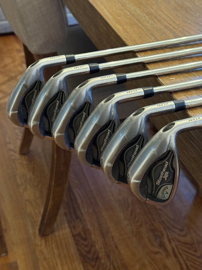 Callaway Steelhead XR Iron Set (5-PW) / KBS TOUR 105R shafts Regular